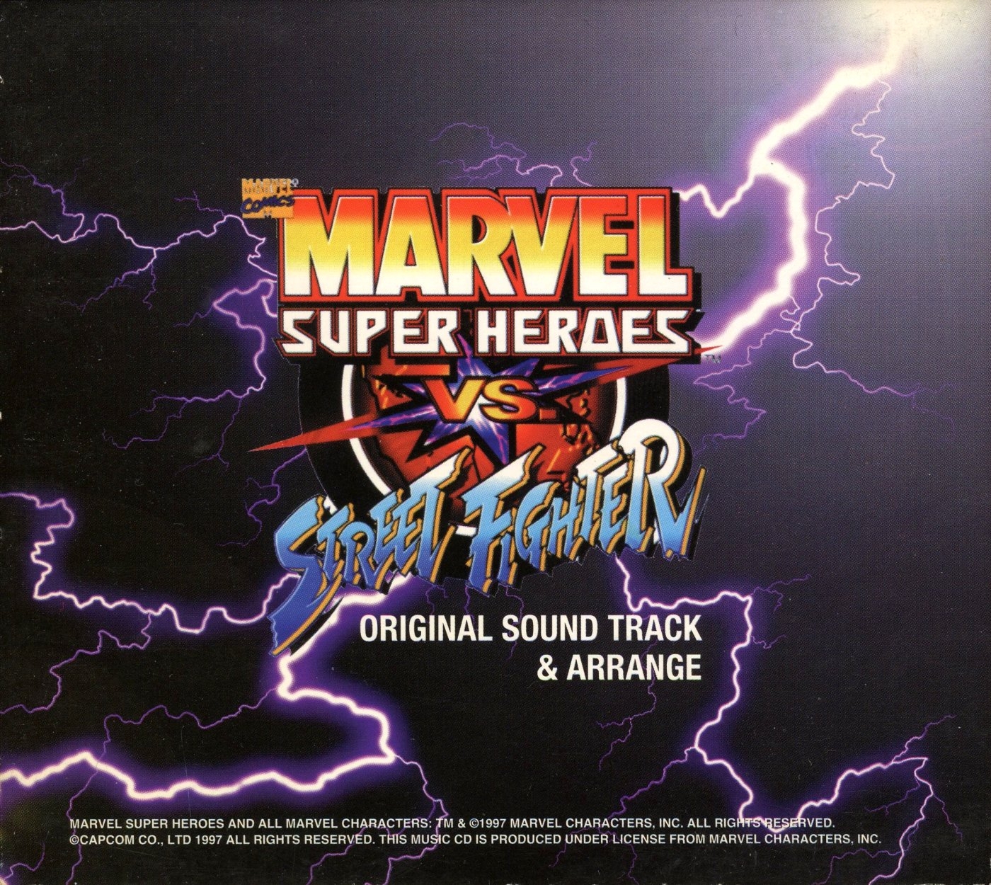 Marvel Super Heroes VS. Street Fighter Original Sound Track & Arrange  (1997) MP3 - Download Marvel Super Heroes VS. Street Fighter Original Sound  Track & Arrange (1997) Soundtracks for FREE!